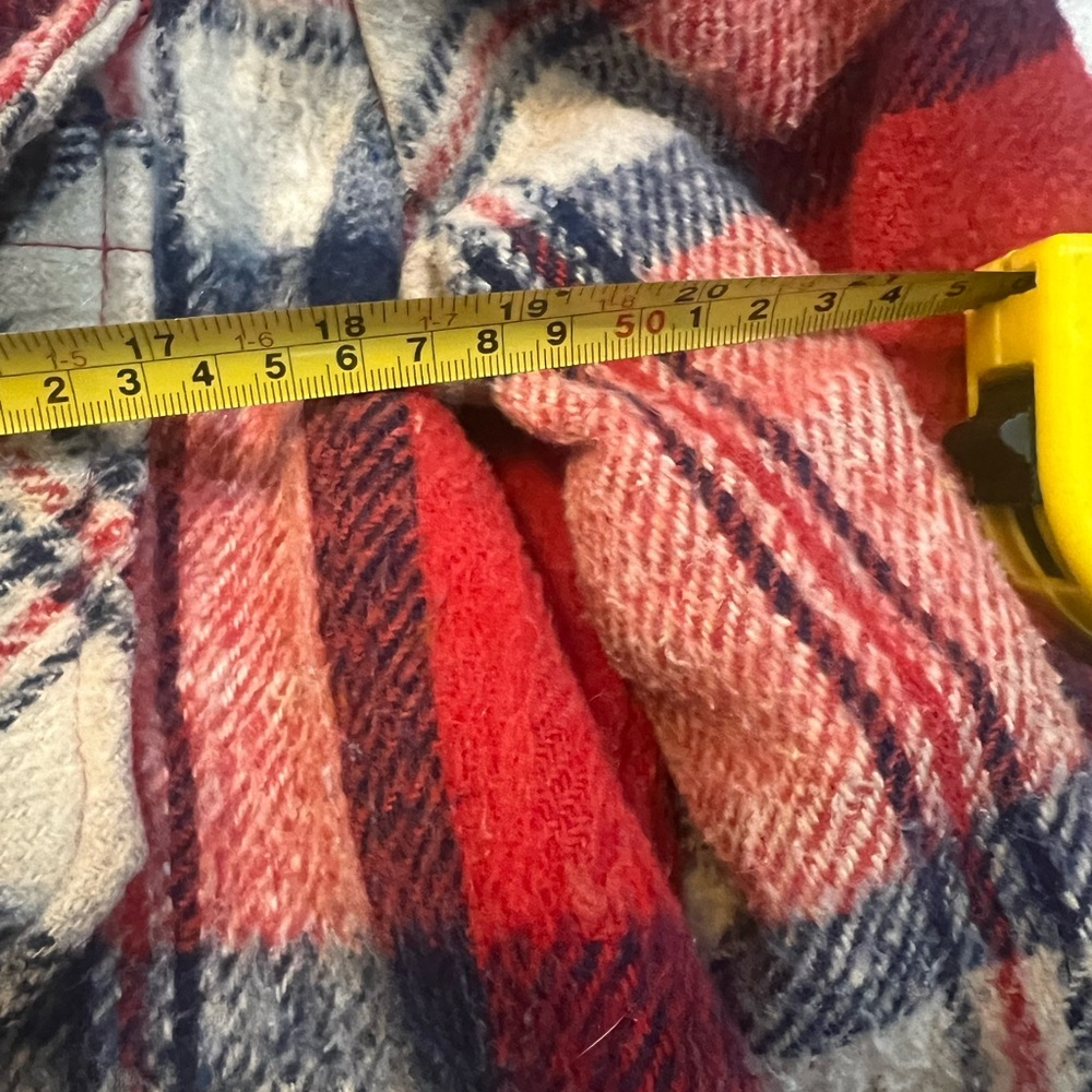 Zayre Vintage Navy, Red and White Quilted Jacket - Picture 6 of 7